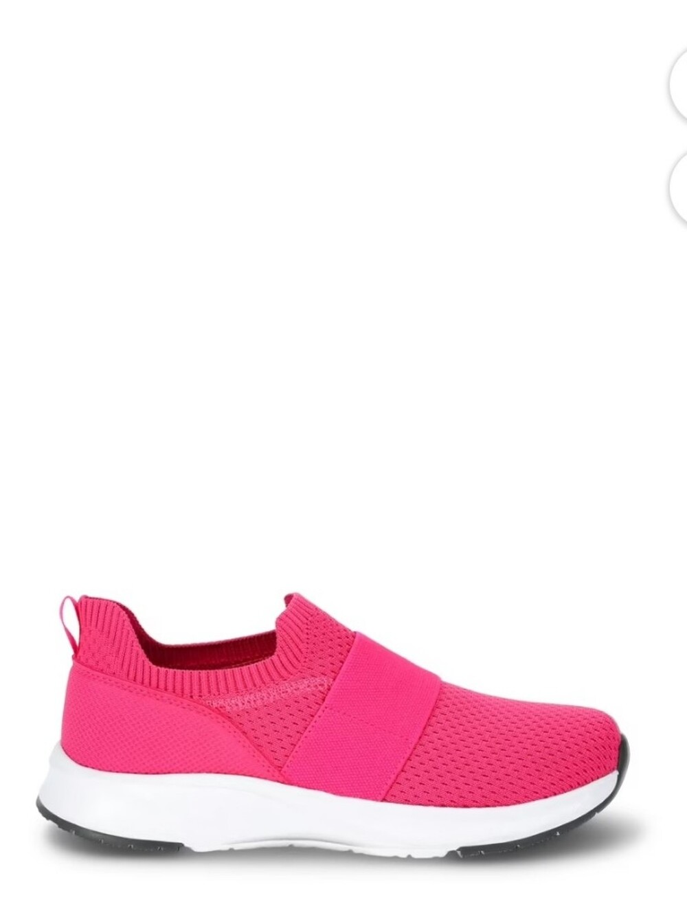 Athletic Works Pink Barbiecore Banded Women's Jogger Slip On Sneakers Size 8 - Picture 8 of 8